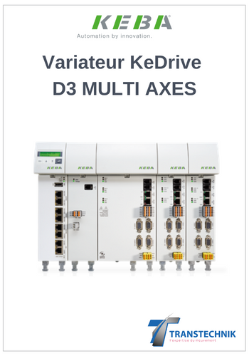 Variateur KeDrive D3 Multiaxes KEBA by TRANSTECHNIK